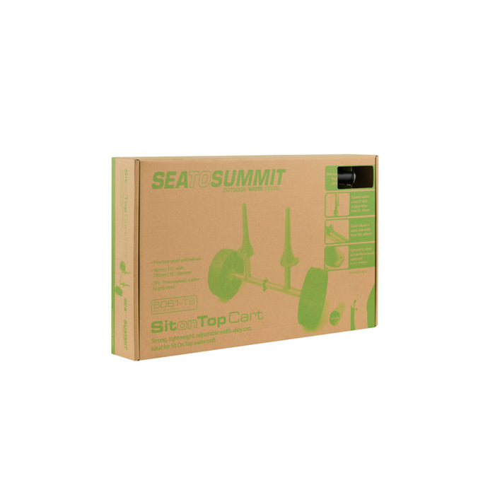 Sea To Summit Solution Gear Cart Sit-On-Top Solid Wheels