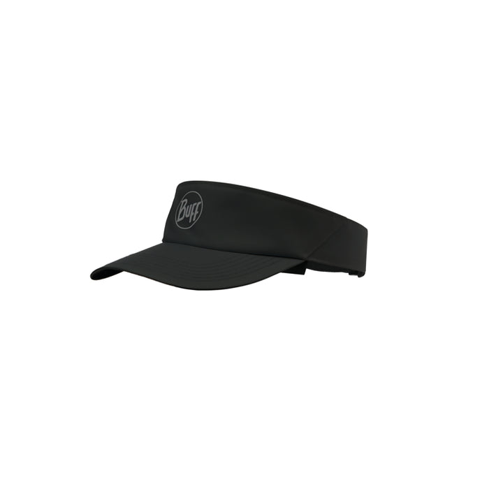 Buff Cap Reflective Visor R-Solid Black