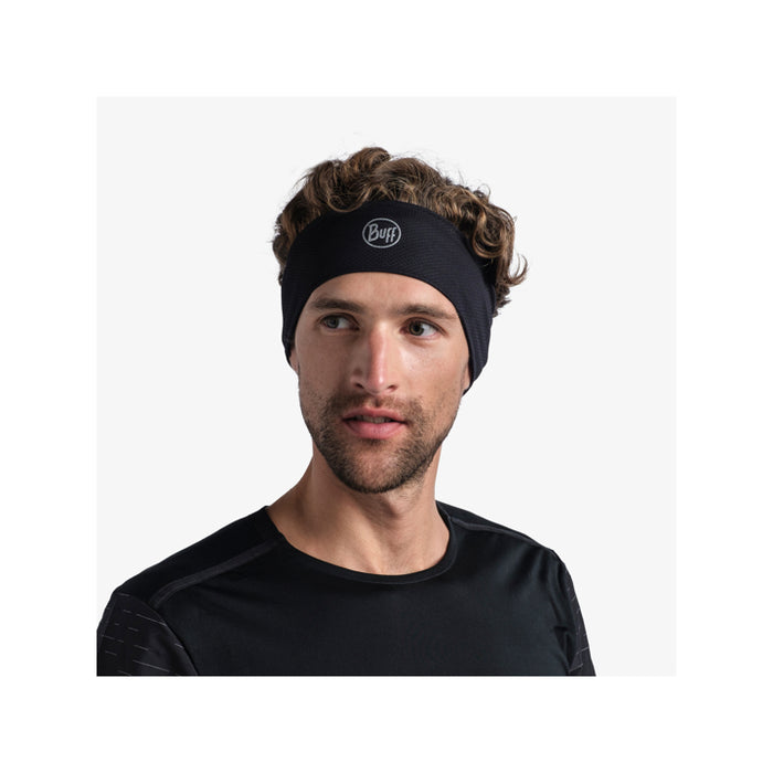 Buff Headband Fastwick Adult Solid Black Unisex