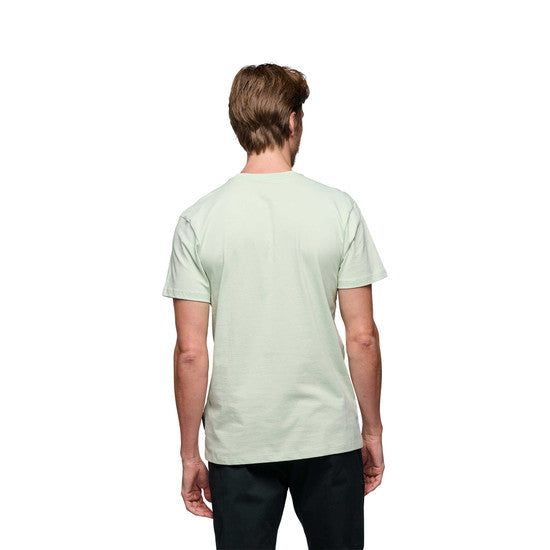 Black Diamond M Project Ss Tee Foam Green Herr - T-Shirt