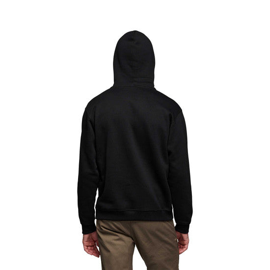 Black Diamond M Chalked Up 2.0 Po Hoody Black Herr - Huvtröja