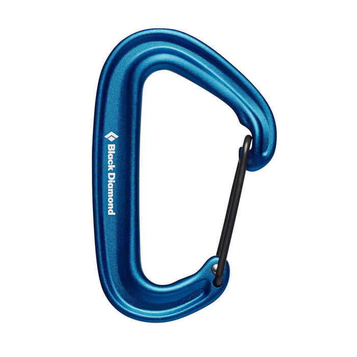 Black Diamond Miniwire Carabiner Blue  - Kabin