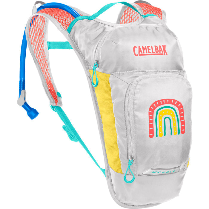 Camelbak Mini M.U.L.E. 5L Ryggsäck med vätskesystem Grey/Rainbow