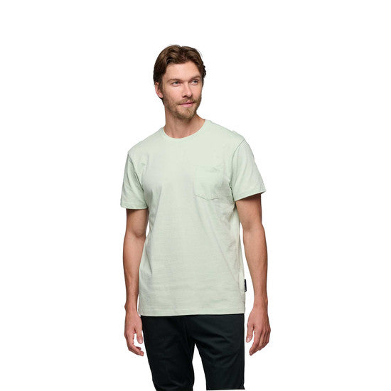 Black Diamond M Project Ss Tee Foam Green Herr - T-Shirt