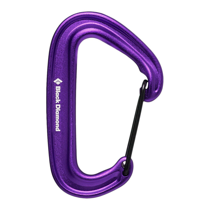 Black Diamond Miniwire Carabiner Purple  - Kabin