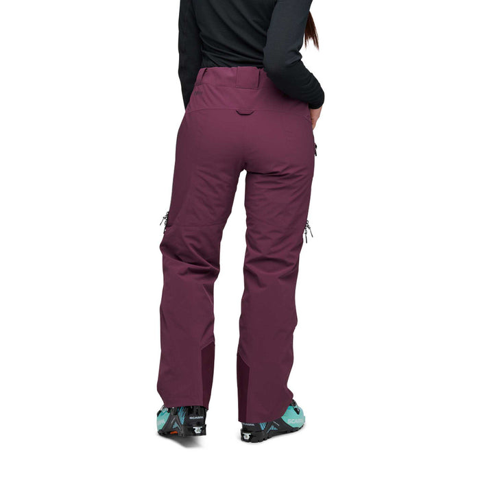 Black Diamond W Recon Insulated Pants Blackberry Dam - Skidbyxor