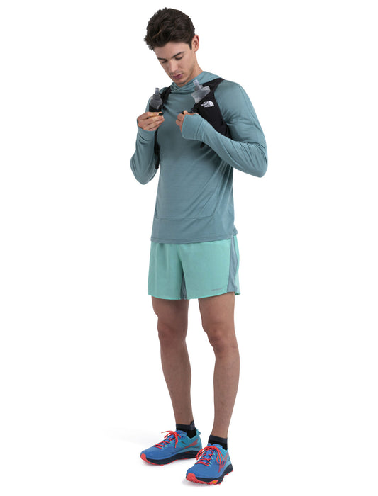 Icebreaker 125 Cool-Lite™ Merino Blend Sphere Long Sleeve Hoodie Cloud Ray Herr - Tröjor