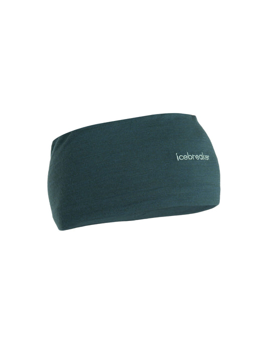 Icebreaker Unisex Cool-Lite™ Merino Blend Flexi Headband Fathom Green