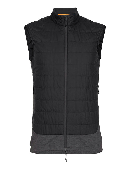 Icebreaker MerinoLoft™ Vest  Black/Jet Heather Herr - Jackor