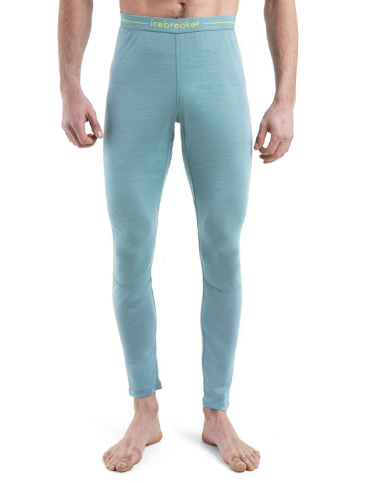 Icebreaker 125 ZoneKnit™ Merino Blend Thermal Leggings Cloud Ray Herr - Underställ