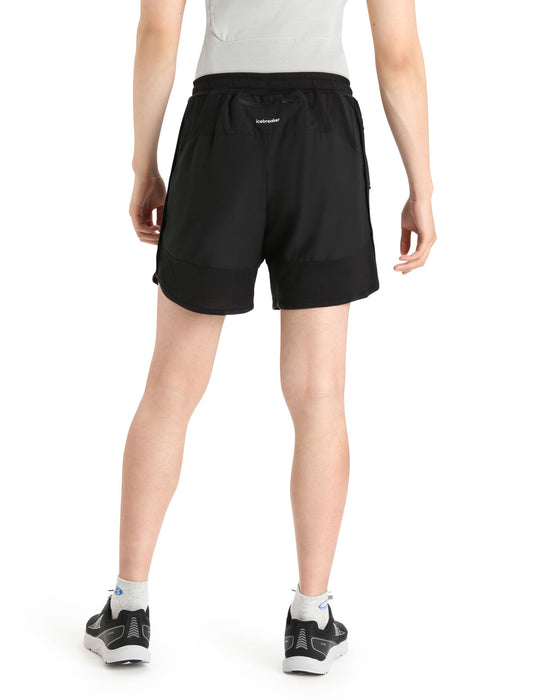 Icebreaker ZoneKnit™ Merino Blend Shorts  Black Herr - Shorts