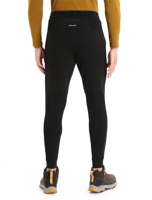 Icebreaker ZoneKnit™ Merino Jogger  Black Herr - Byxor