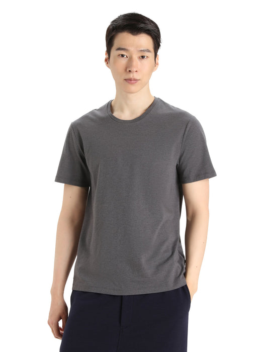 Icebreaker Merino Blend Central T-Shirt Monsoon Herr - T-shirts & Linnen