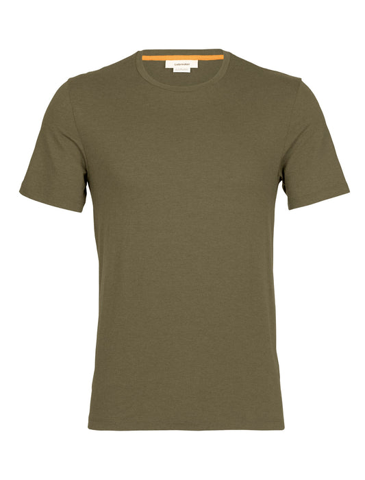 Icebreaker Merino Blend Central T-Shirt Loden Herr - T-shirts & Linnen