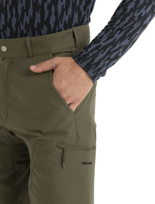 Icebreaker Merino Hike Pants Loden Herr - Byxor