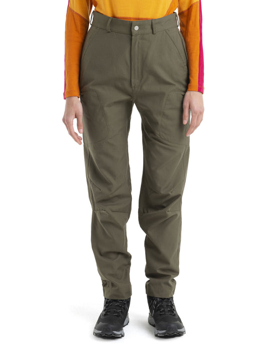 Icebreaker Merino Hike Pants  Loden Dam - Byxor Dam