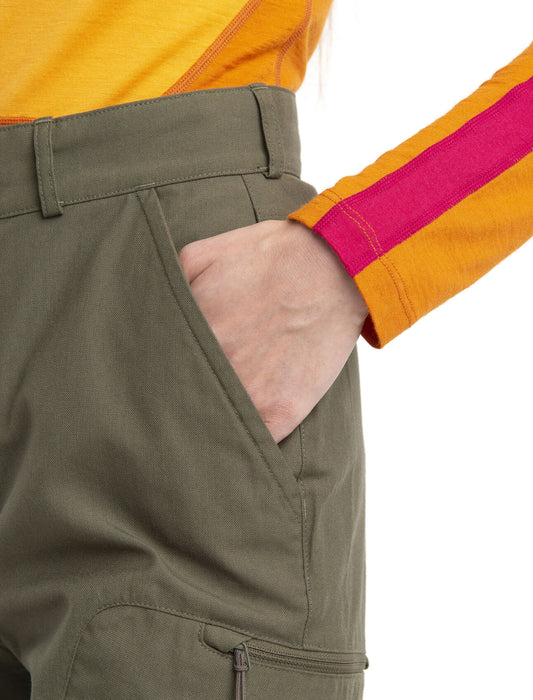 Icebreaker Merino Hike Pants  Loden Dam - Byxor Dam