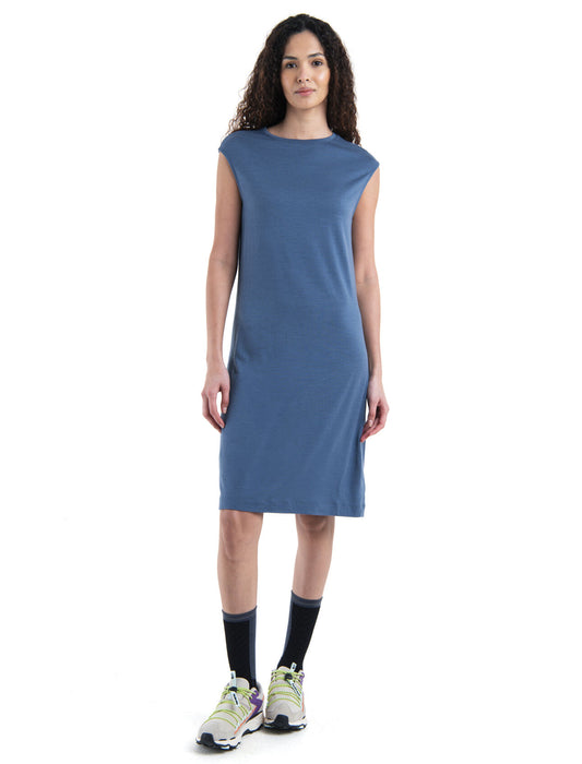 Icebreaker Merino Granary Sleeveless Dress  Dawn Dam - Klänningar Dam