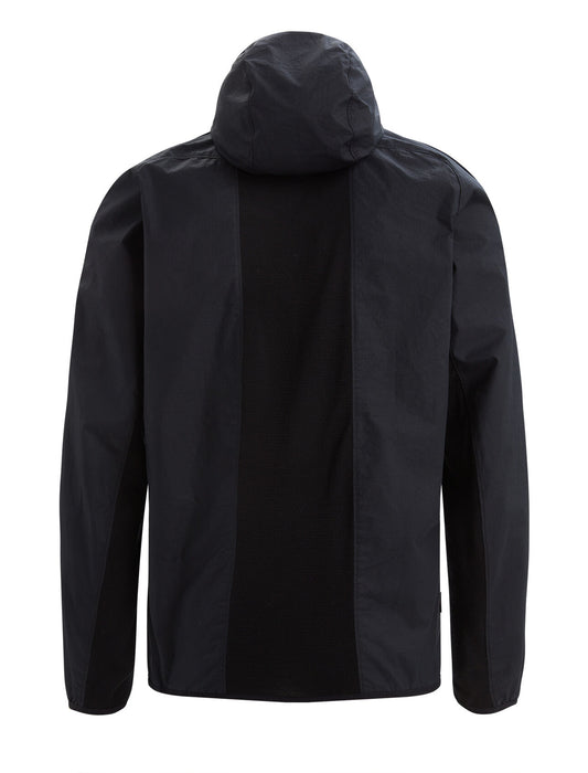 Icebreaker Shell+™ Merino Blend Cotton Windbreaker  Black Herr - Jackor