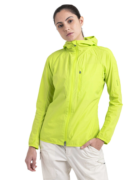 Icebreaker Shell+™ Merino Blend Cotton Windbreaker  Hyper Dam - Jackor Dam