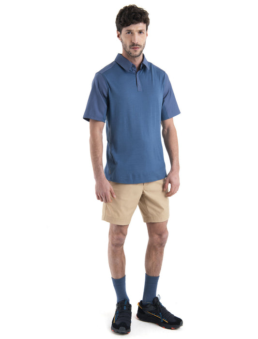 Icebreaker Merino Hike Short Sleeve Top Dawn Herr - T-shirts & Linnen