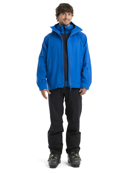 Icebreaker Shell+™ Merino Peak Pants Black Herr - Byxor