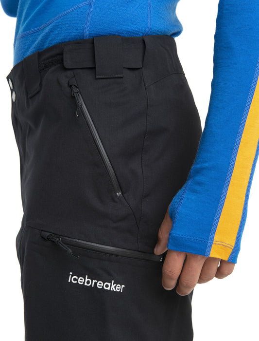 Icebreaker Shell+™ Merino Peak Pants Black Herr - Byxor