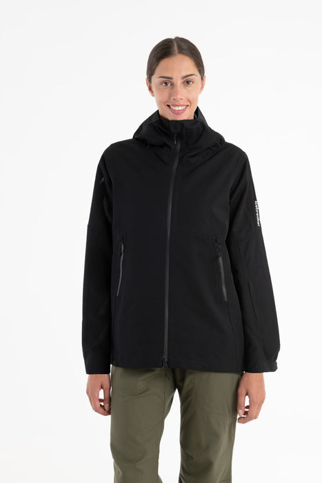 Icebreaker Shell+™ Merino Peak Hooded Jacket  Black Dam - Jackor Dam