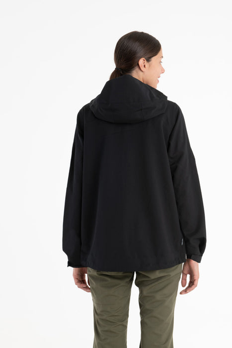 Icebreaker Shell+™ Merino Peak Hooded Jacket  Black Dam - Jackor Dam