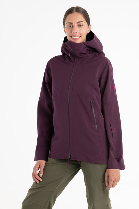 Icebreaker Shell+™ Merino Peak Hooded Jacket  Nightshade Dam - Jackor Dam