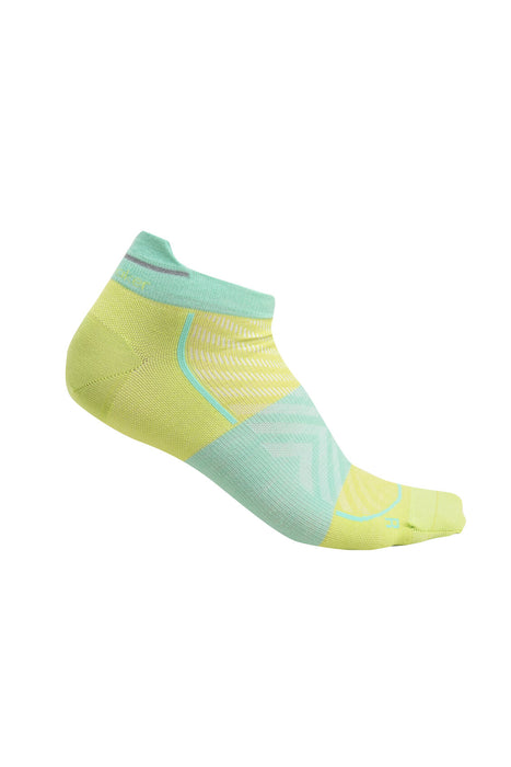 Icebreaker Merino Blend Run+ Ultralight Micro Socks Hyper/Aura Herr - Strumpor