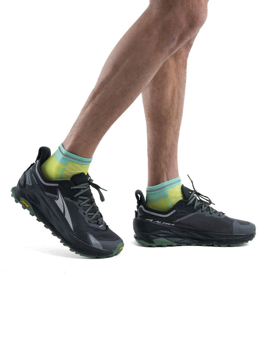 Icebreaker Merino Blend Run+ Ultralight Mini Socks Hyper/Aura Herr - Strumpor