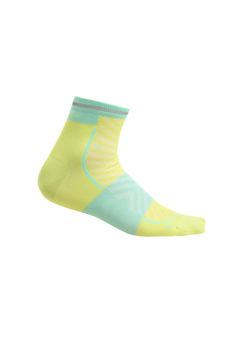 Icebreaker Merino Blend Run+ Ultralight Mini Socks Hyper/Aura Herr - Strumpor