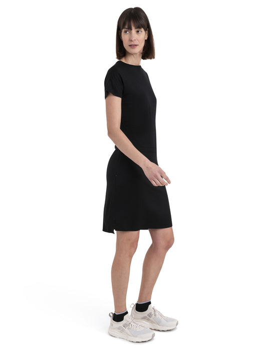 Icebreaker Merino 200 The North Face x icebreaker Dress  Black Dam - Klänningar Dam