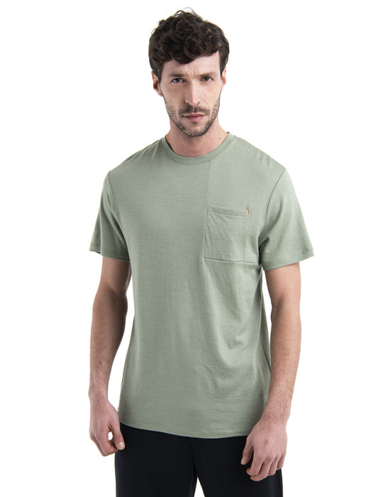 Icebreaker Merino 200 The North Face x icebreaker T-Shirt Lichen Herr - T-shirts & Linnen