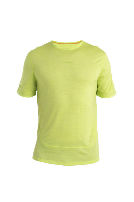 Icebreaker 125 ZoneKnit™ Merino Blend Energy Wind T-Shirt Hyper Herr - T-shirts & Linnen