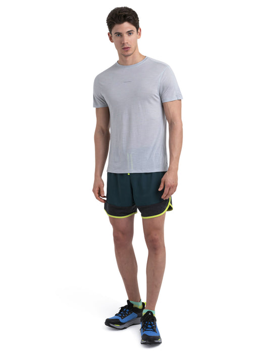 Icebreaker 125 Cool-Lite™ Merino Blend Speed T-Shirt Ether Herr - T-shirts & Linnen