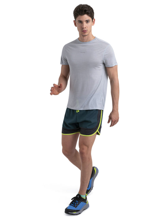 Icebreaker 125 Cool-Lite™ Merino Blend Speed T-Shirt Ether Herr - T-shirts & Linnen