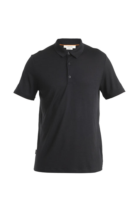 Icebreaker Merino 150 Tech Lite III Polo Black Herr - T-shirts & Linnen