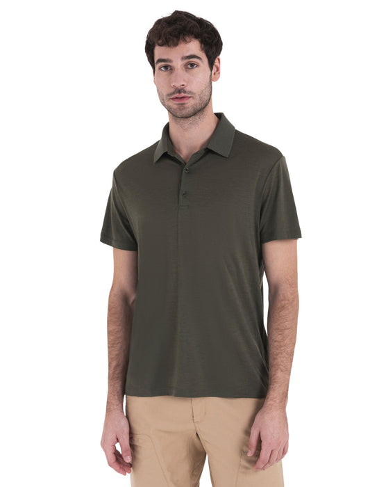 Icebreaker Merino 150 Tech Lite III Polo Loden Herr - T-shirts & Linnen