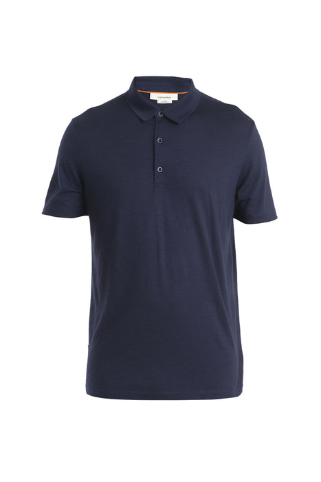 Icebreaker Merino 150 Tech Lite III Polo Midnight Navy Herr - T-shirts & Linnen