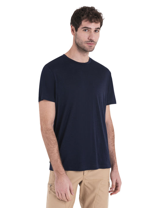 Icebreaker Merino 150 Tech Lite III T-Shirt Midnight Navy Herr - T-shirts & Linnen