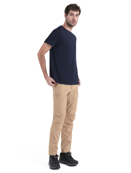 Icebreaker Merino 150 Tech Lite III T-Shirt Midnight Navy Herr - T-shirts & Linnen