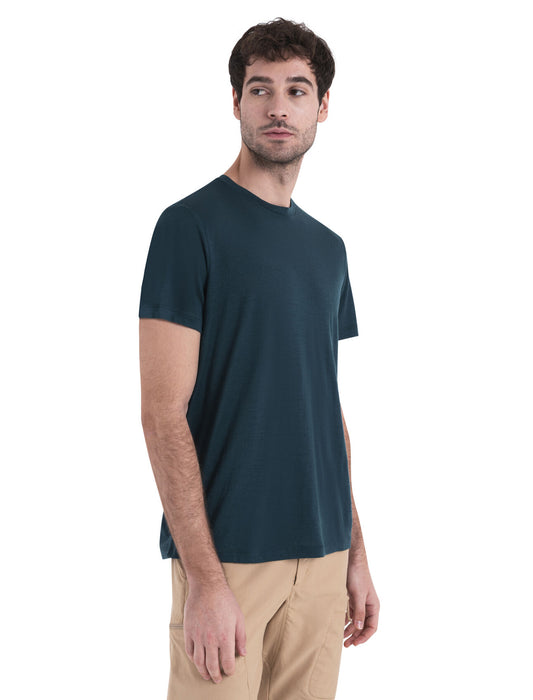 Icebreaker Merino 150 Tech Lite III T-Shirt Fathom Green Herr - T-shirts & Linnen