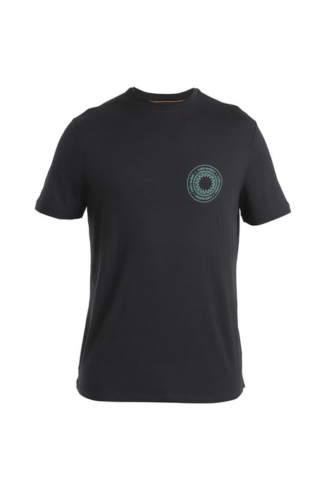 Icebreaker Merino 150 Tech Lite III T-Shirt Connection Black Herr - T-shirts & Linnen