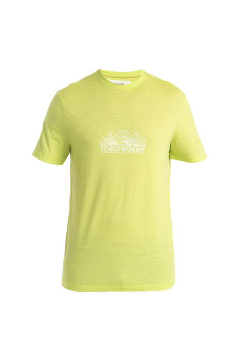 Icebreaker Merino 150 Tech Lite III T-Shirt IB Grown Naturally Hyper Herr - T-shirts & Linnen