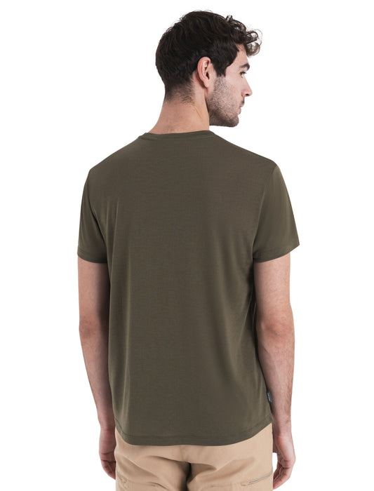 Icebreaker Merino Blend Core T-Shirt Loden Herr - T-shirts & Linnen