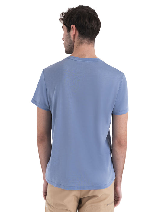 Icebreaker Merino Blend Core T-Shirt Kyanite Herr - T-shirts & Linnen