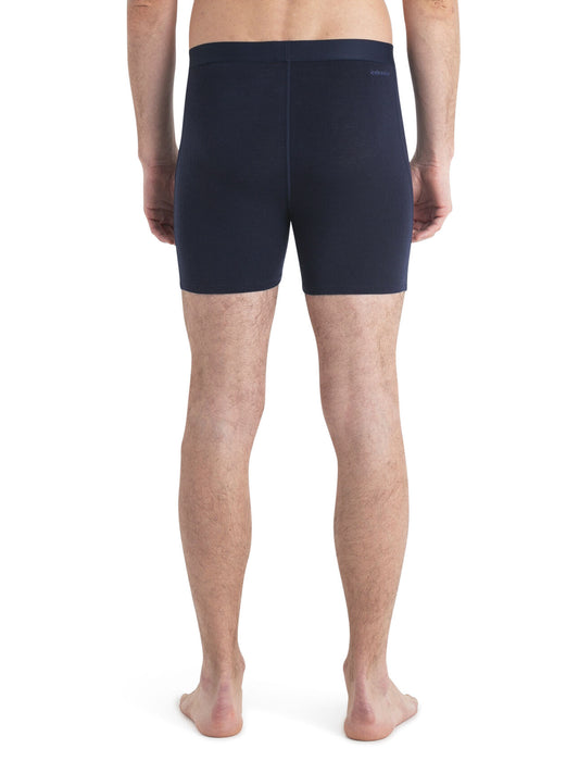 Icebreaker Merino Blend Core Boxers Midnight Navy Herr - Underkläder