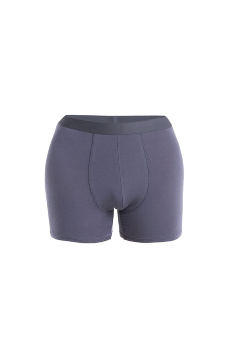 Icebreaker Merino Blend Core Boxers Graphite Herr - Underkläder